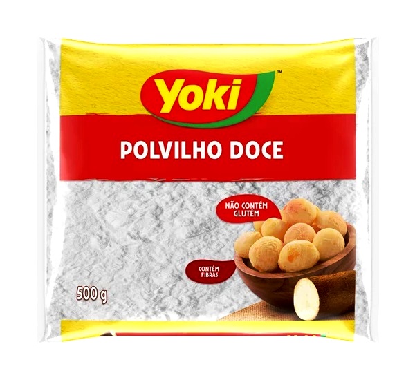 Polvilho Doce amido di tapioca - Yoki 500g.